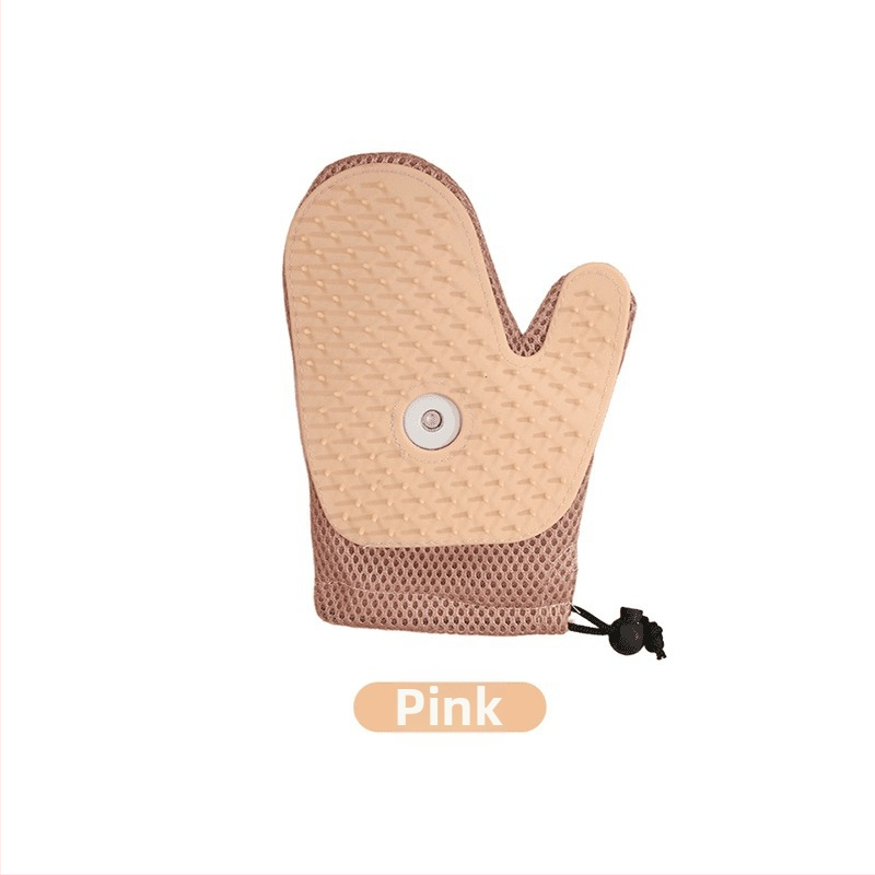 Rukavice na odstraňovanie chlpov pre domáce zvieratá – anti-statické, Rozpletanie uzlov a masáž, univerzálne priliehanie, Materiál: TPR + textil