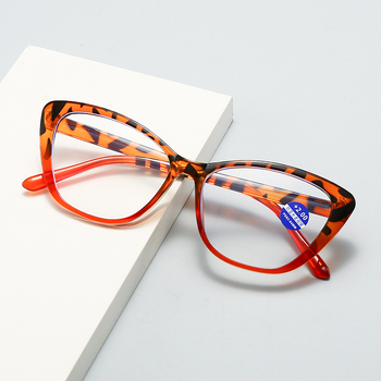 Star Road olvasó szemüveg, anti-kék fény, teljes keret, pillangó alak, PC lencsék, uniszex