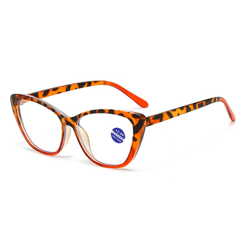 Star Road olvasó szemüveg, anti-kék fény, teljes keret, pillangó alak, PC lencsék, uniszex