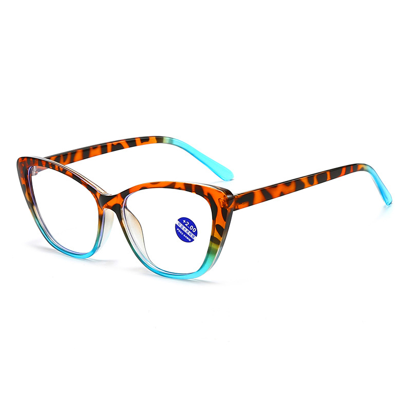 Star Road olvasó szemüveg, anti-kék fény, teljes keret, pillangó alak, PC lencsék, uniszex