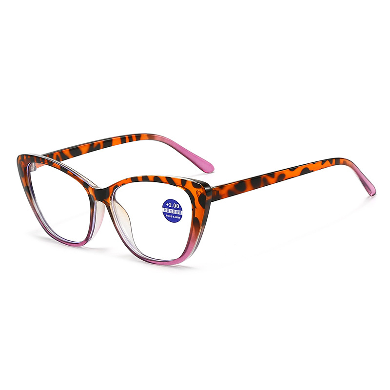 Star Road olvasó szemüveg, anti-kék fény, teljes keret, pillangó alak, PC lencsék, uniszex