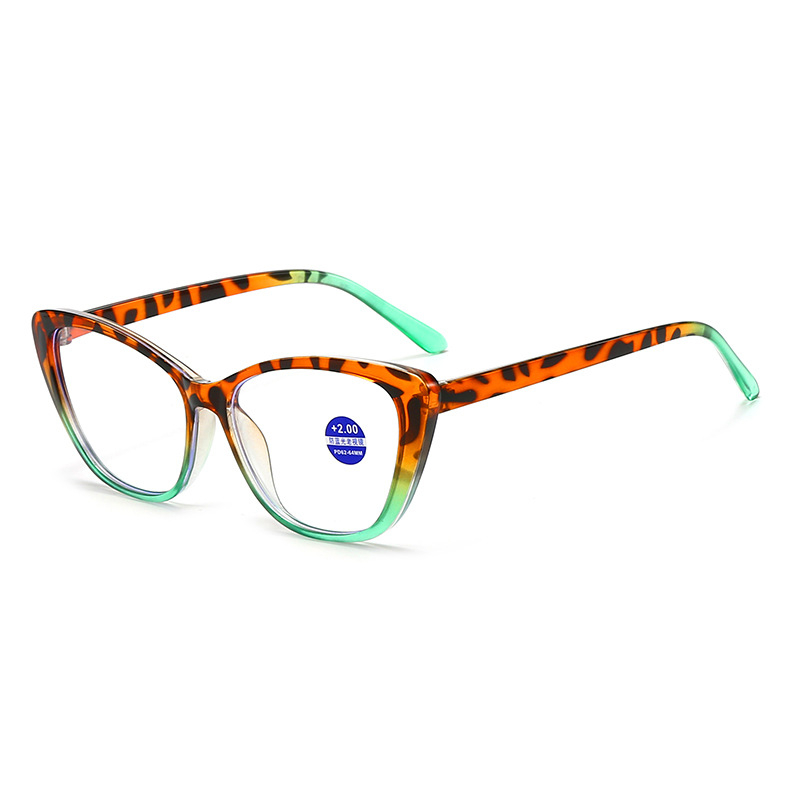 Star Road olvasó szemüveg, anti-kék fény, teljes keret, pillangó alak, PC lencsék, uniszex