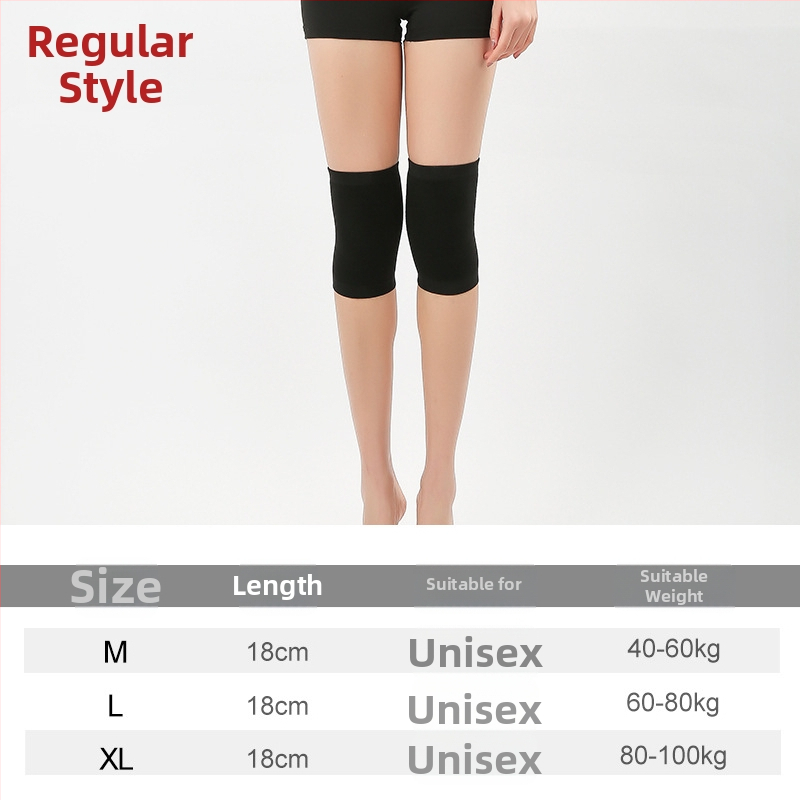 Tanke ljetne zaštitne koljenjaste jastučiće, pletene, s fleece podstavom, toplinska zaštita koljena za odrasle