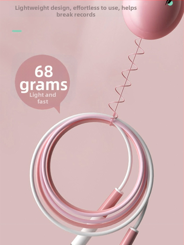 Gyerekeknek szóló ugrókötél – professzionális, dupla csapágyas, csomómentes, PVC