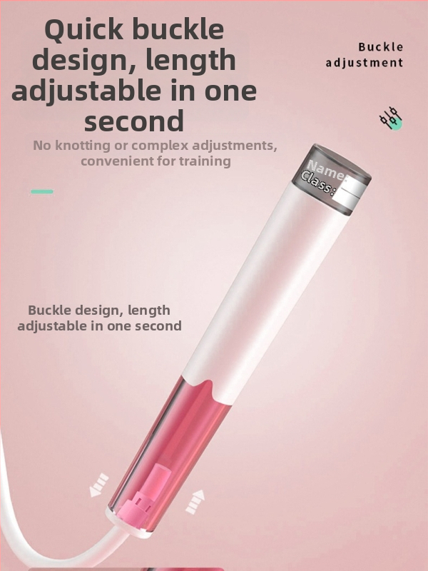 Gyerekeknek szóló ugrókötél – professzionális, dupla csapágyas, csomómentes, PVC