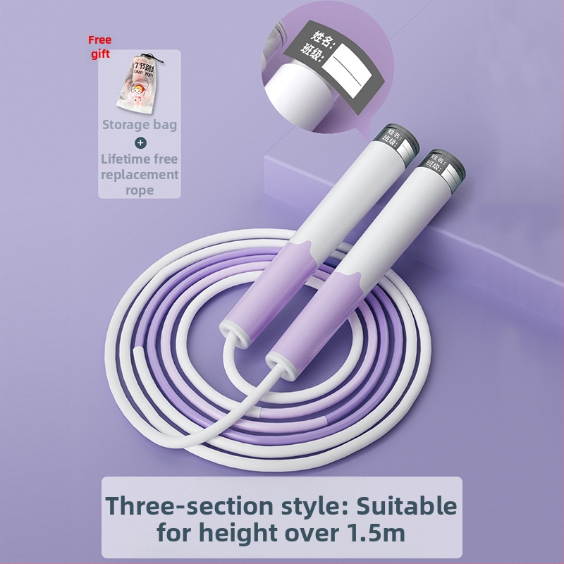 Gyerekeknek szóló ugrókötél – professzionális, dupla csapágyas, csomómentes, PVC