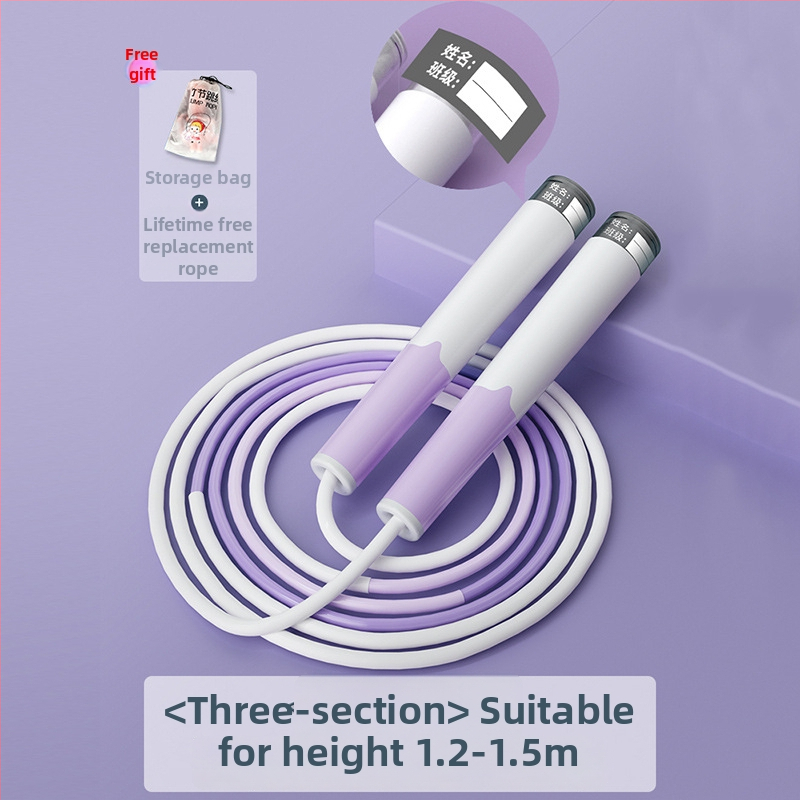 Gyerekeknek szóló ugrókötél – professzionális, dupla csapágyas, csomómentes, PVC