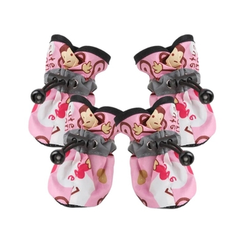 Kutyacipők – nyári, textilből készült, csúszásmentes, meleg