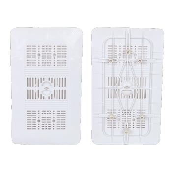 Guggoló WC fedél, szagzáró, PP anyagból, injekciós öntés, kínai stílus, származás Renqiu, Hebei