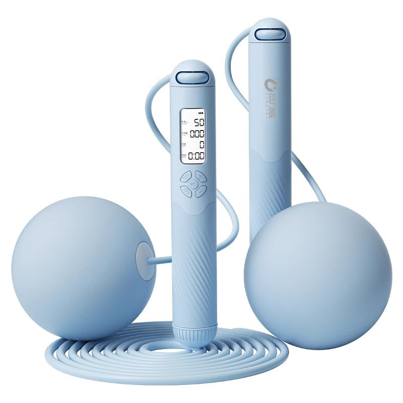 Bežično pametno preskakanje užetom s brojačem, punjivo, 2,8 m, drške ABS+TPR