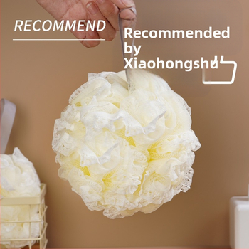 Agger vaňa gulička v tvare kvetu – dvojité použitie, mimoriadne mäkká, pre deti