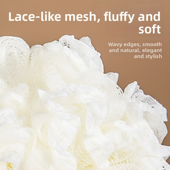 Agger vaňa gulička v tvare kvetu – dvojité použitie, mimoriadne mäkká, pre deti