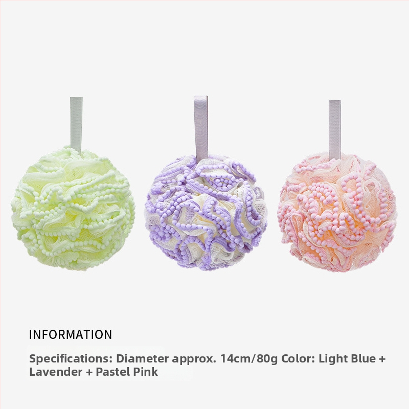 Agger vaňa gulička v tvare kvetu – dvojité použitie, mimoriadne mäkká, pre deti