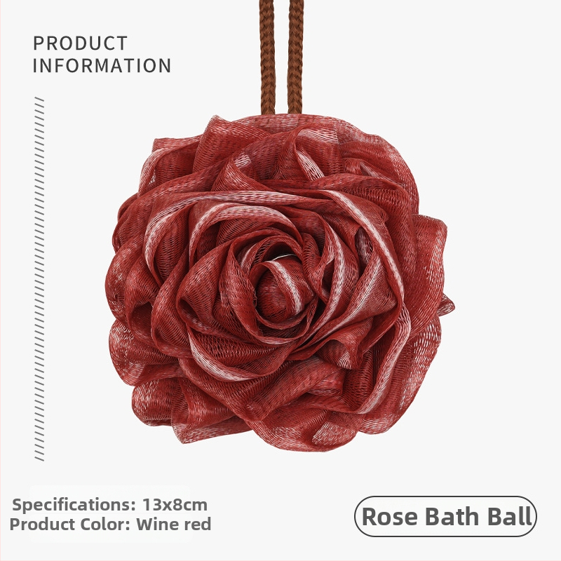 Agger vaňa gulička v tvare kvetu – dvojité použitie, mimoriadne mäkká, pre deti