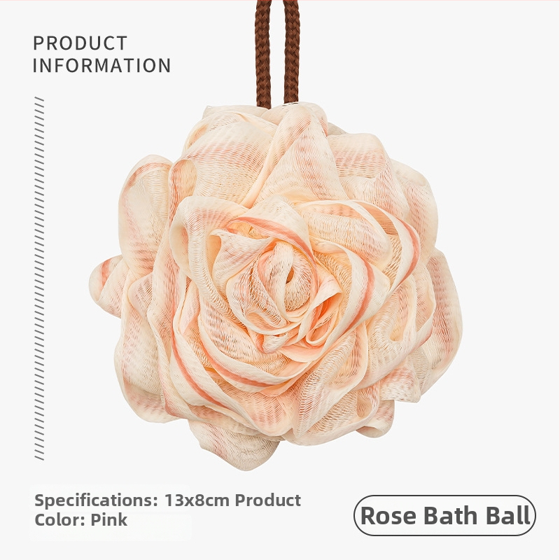 Agger vaňa gulička v tvare kvetu – dvojité použitie, mimoriadne mäkká, pre deti