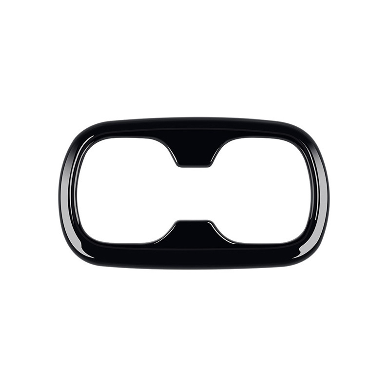 Toyota Corolla Cross (2021-2023) belső kiegészítő: pohártartó és váltókar alatti kartámasz díszítő panel; Che Shengtai; anyagok: rozsdamentes acél és ABS; modell 120411