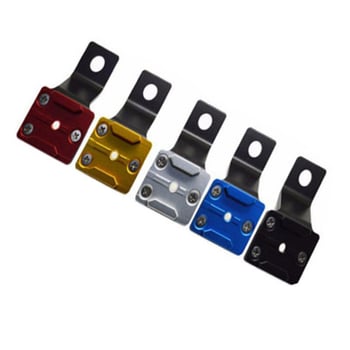 GoPro univerzalni držač za motocikl od aluminijske legure, model stb-motorcycle fixing clip, s logotipom.