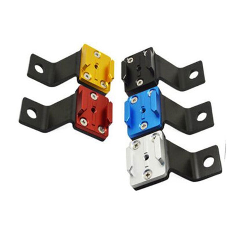 GoPro univerzalni držač za motocikl od aluminijske legure, model stb-motorcycle fixing clip, s logotipom.