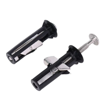 WC ülőke rögzítő készlet, 304 rozsdamentes acélból, anyával és zárócsavarral, expanziós csavar