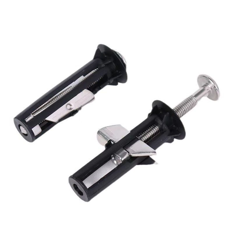 WC ülőke rögzítő készlet, 304 rozsdamentes acélból, anyával és zárócsavarral, expanziós csavar