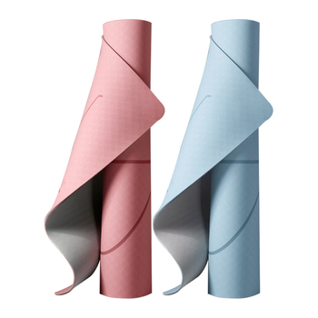 Saltea de yoga Amman, TPE, 6/8 mm, 500/560/700 g, culoare solidă