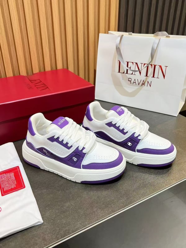 Uniszex bőr sneaker első réteg marhabőrből, habgumí talppal, fűző, kerek orr, textil belső talp