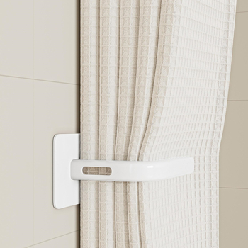 Set perdele de duș pentru baie — Material: bumbac și in; Stil: japonez și coreean; Model: 69850; Origine: Altă