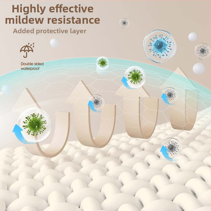 Set sprchových závesov do kúpeľne — Materiál: bavlna a ľan; Štýl: japonský a kórejský; Vzor: 69850; Pôvod: Iné