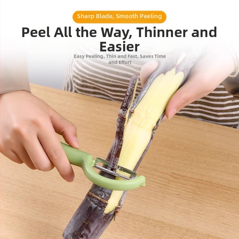 Függőleges rozsdamentes acél gyümölcs- és zöldséghámozó és kaparó, multifunkcionális konyhai eszköz