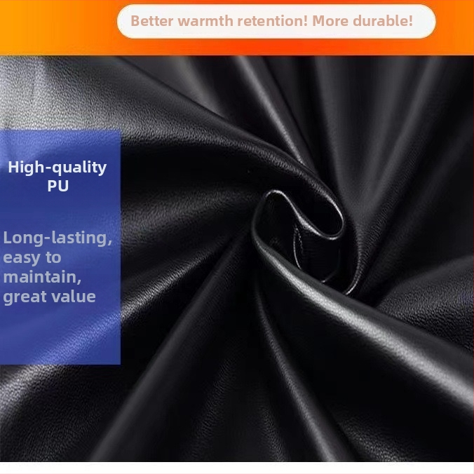 Zimné cyklistické kolenné chrániče – flísová výstelka, HeatTech technológia, vetruodolné a proti chladu pre dospelých