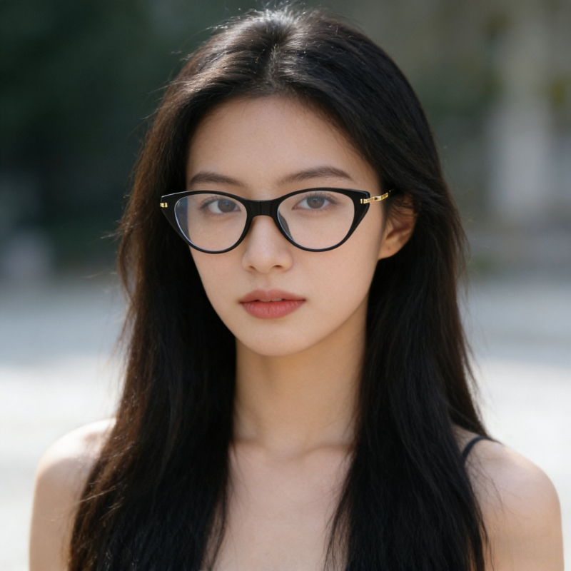 Ochelari de lectură cu lanț de gât, ramă PC, lentile acrilice, protecție împotriva luminii albastre, pliabile și ultra-ușori