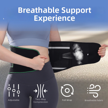 Deréktáji védőöv, poliészter anyag, univerzális illeszkedés, derékvédelmi funkció, kosárlabdára alkalmas