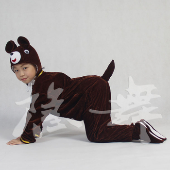 Детски сценичен костюм за танцова постановка, неутрална кройка, златен велур, нейлон 100%