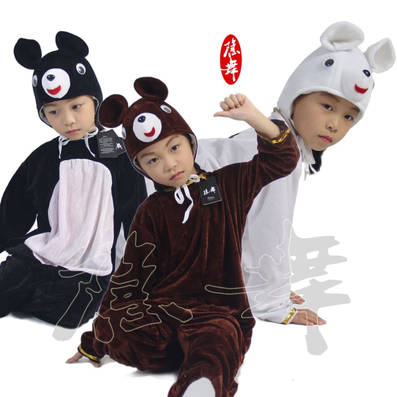 Детски сценичен костюм за танцова постановка, неутрална кройка, златен велур, нейлон 100%