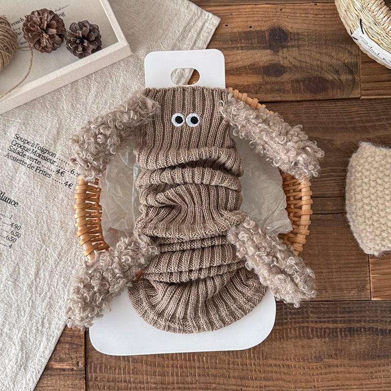 Șosete pentru fete, până la gambe, jacquard tricotate, din acril, respirante, pentru primăvară, toamnă și iarnă