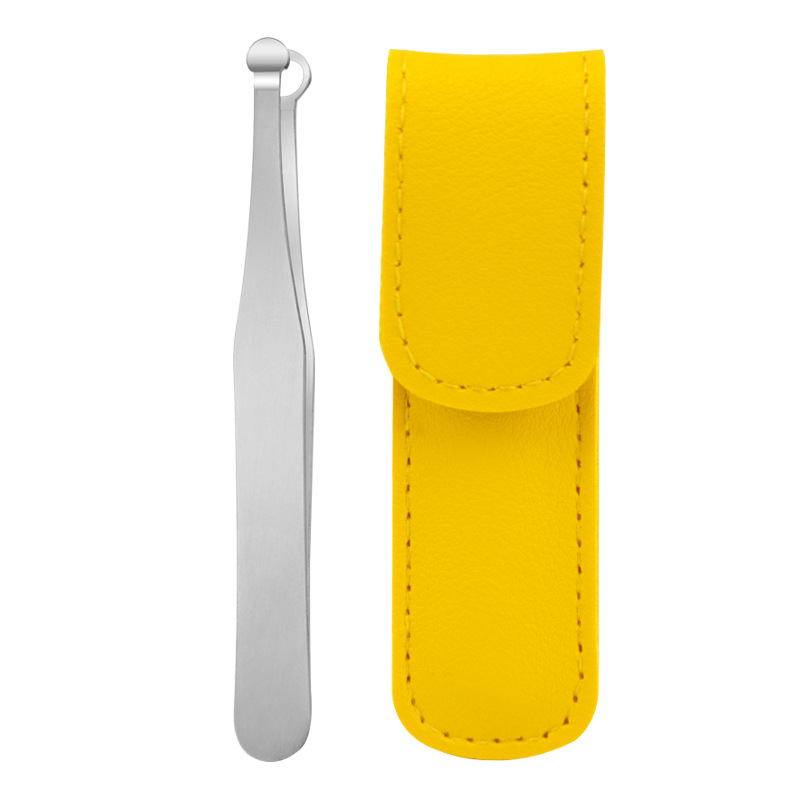 Trimmer pentru păr nazal cu cap rotund – din oțel inoxidabil, pinsetă, marca Licheng