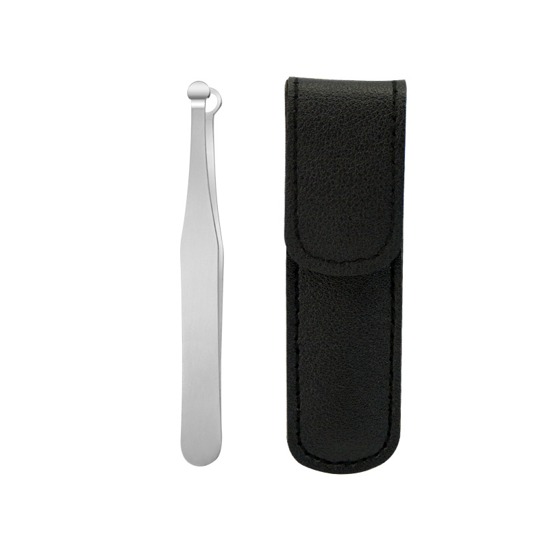 Trimmer pentru păr nazal cu cap rotund – din oțel inoxidabil, pinsetă, marca Licheng