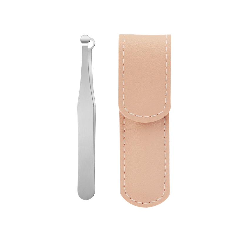 Trimmer pentru păr nazal cu cap rotund – din oțel inoxidabil, pinsetă, marca Licheng