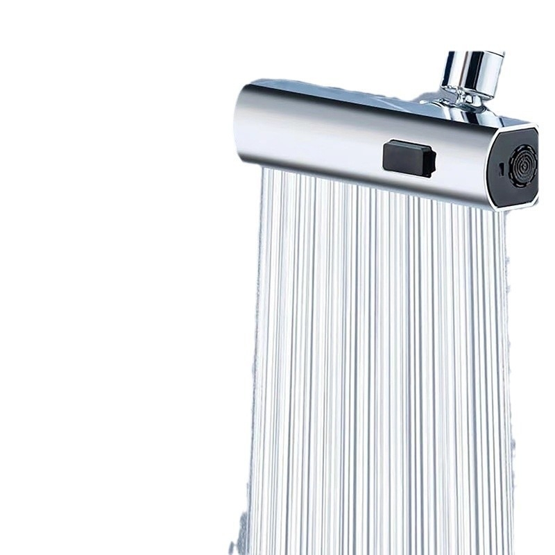 Extender pentru robinet de bucătărie cu aerator rotativ, adaptor universal (ABS, montaj prin înșurubare, aerator rotativ, robinet de bucărie)