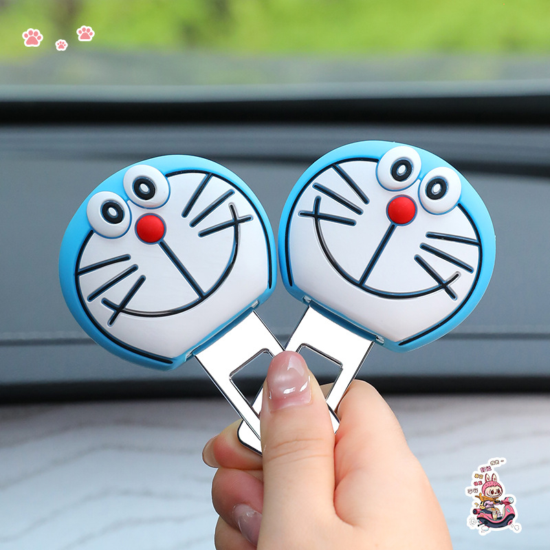 Clip interior de mașină pentru centură, cu extensie și conector de blocare, stil cuplu (Metal + silicon, Model Qe8930, imprimare logo disponibilă, personalizare disponibilă)