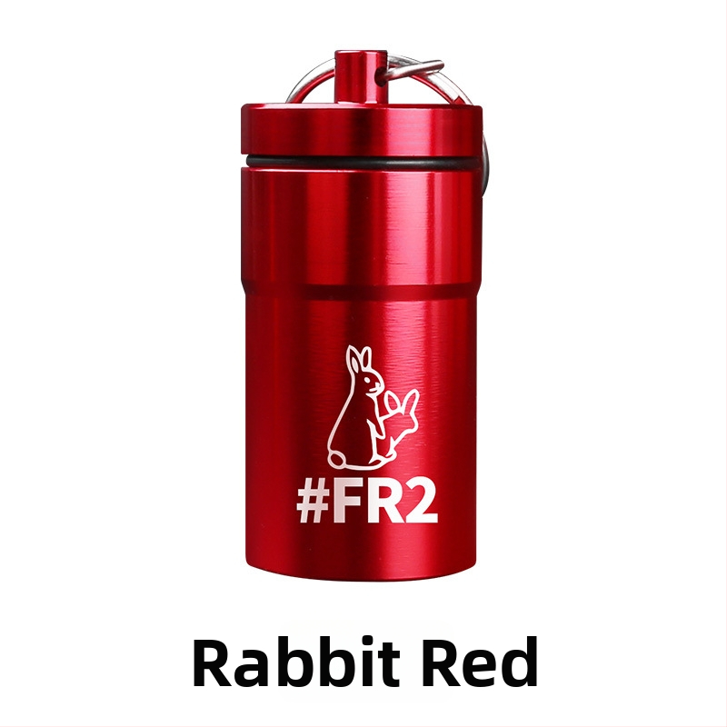 Hordozható hamutartó alumínium ötvözetből, zárt tárolóval, fém tablettásüveg és kulcstartó, nyomtatott logóval