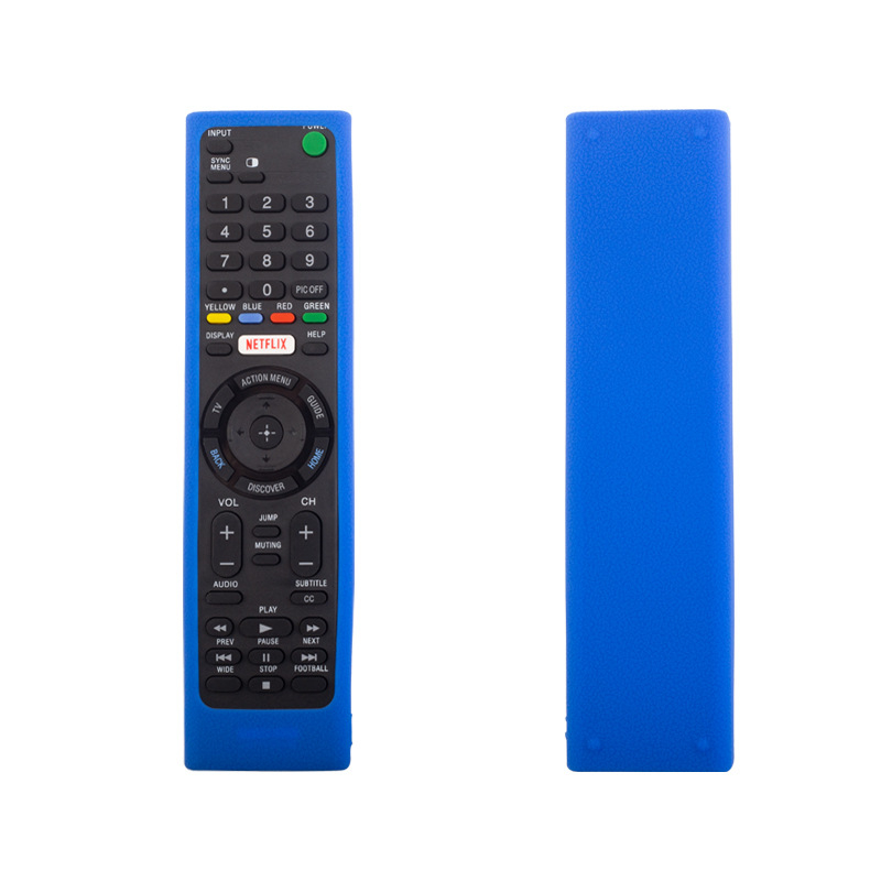 Sony TV távirányító tok; kompatibilis RMT-TX100D, RMT-TX102U, RMT-TX102D; szilikon anyag; modern minimalista stílus; testreszabás elérhető