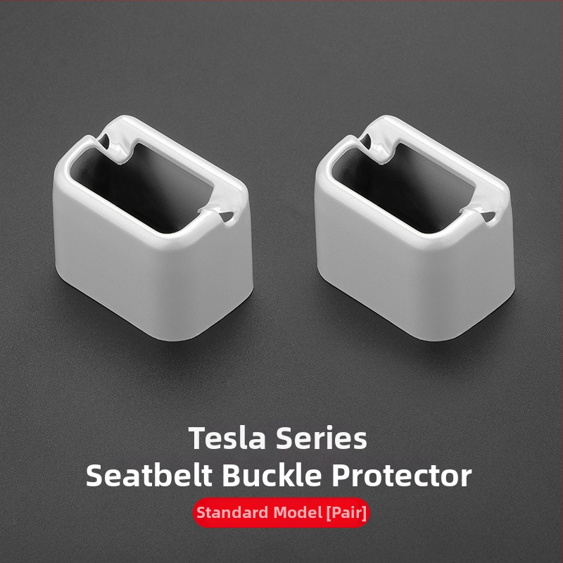 Silikonski poklopac sigurnosnog pojasa za Tesla Model Y / YL / 3 — unutarnja zaštita, dekorativni dodatak protiv ogrebotina