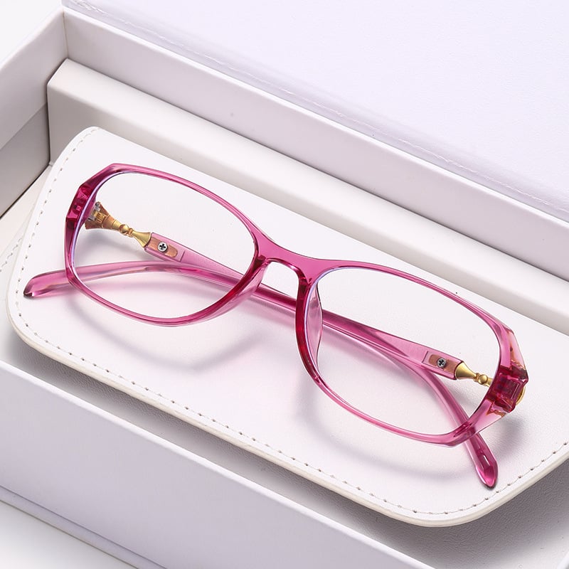 AVILA ochelari de lectură cu protecție împotriva luminii albastre, lentile PC, cadru complet, formă ovală