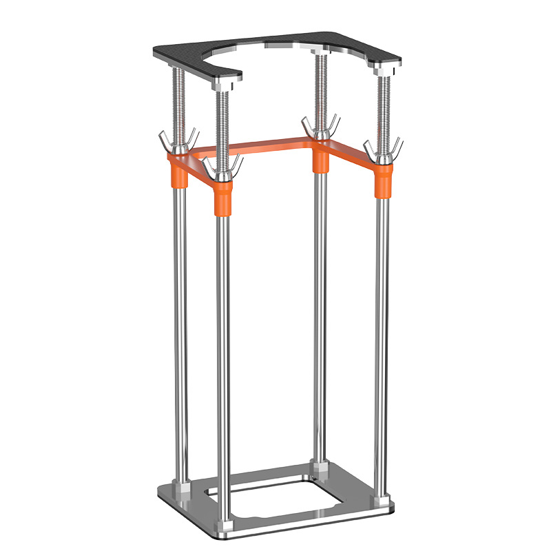 Suport din oțel inoxidabil sub chiuvetă — pentru chiuveta de bucătărie și bazin, stil modern minimalist