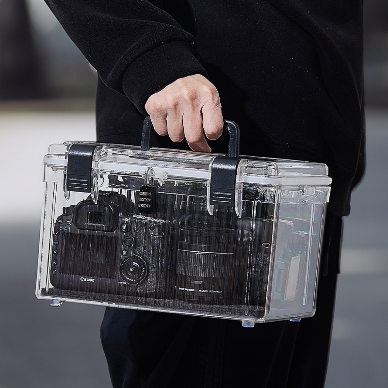 Cutie de depozitare portabilă, material PET, model YX-084, multifuncțională și rezistentă la praf, origine Taizhou