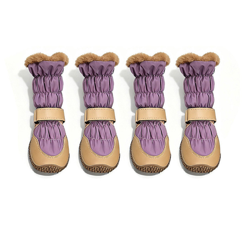 Space Dog Cizme de iarnă pentru câini: impermeabile, antiderapante, căptuiețe cu catifea, înalte și groase