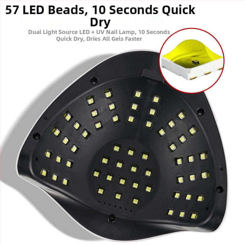 Σετ μανικιούρ για αρχάριους με λαμπτήρα σκλήρυνσης γέλης και Cat Eye gel