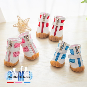 Kutyacipő hálószövésű, lélegző, csúszásmentes, puha