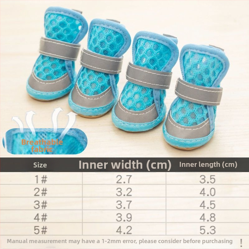 Kutyacipő hálószövésű, lélegző, csúszásmentes, puha